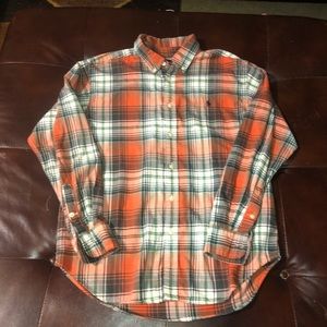 Polo by Ralph Lauren Plaid Cotton Poplin Shirt